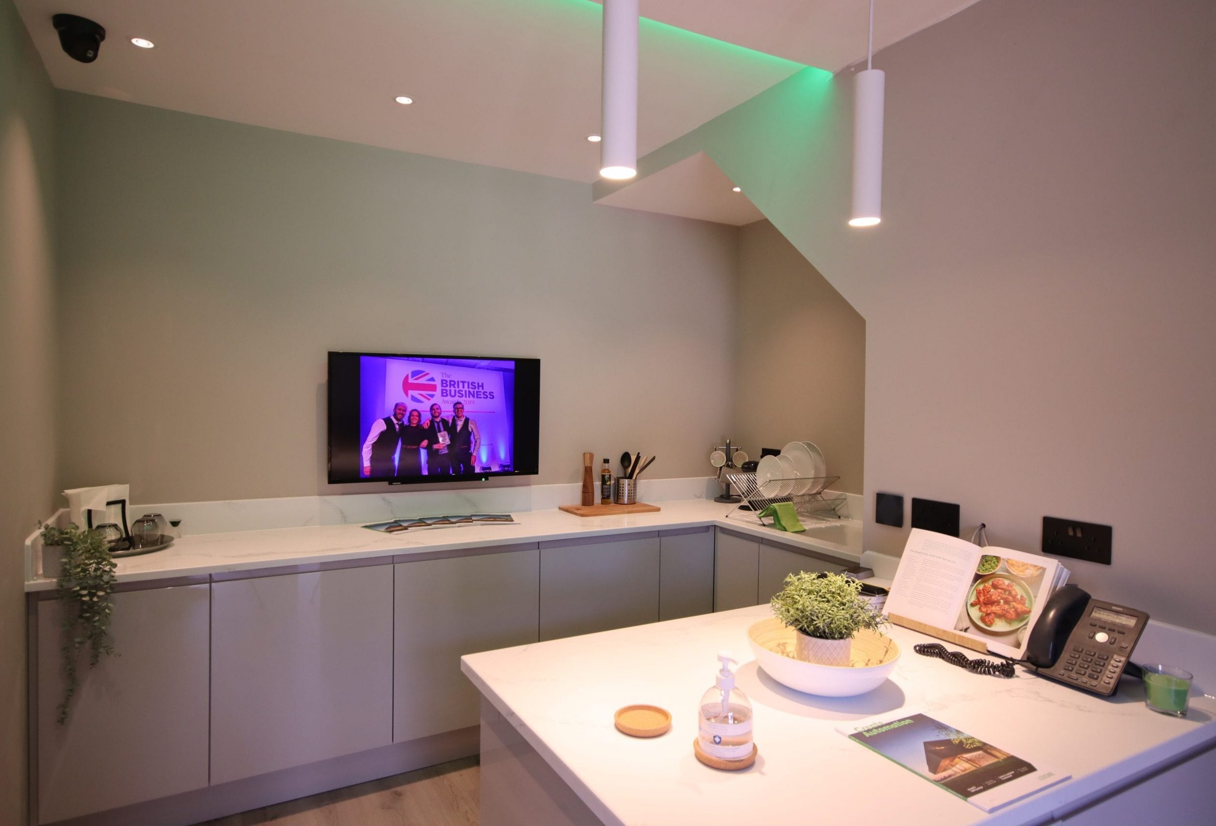 Ferndown Loxone Showroom - Kitchen